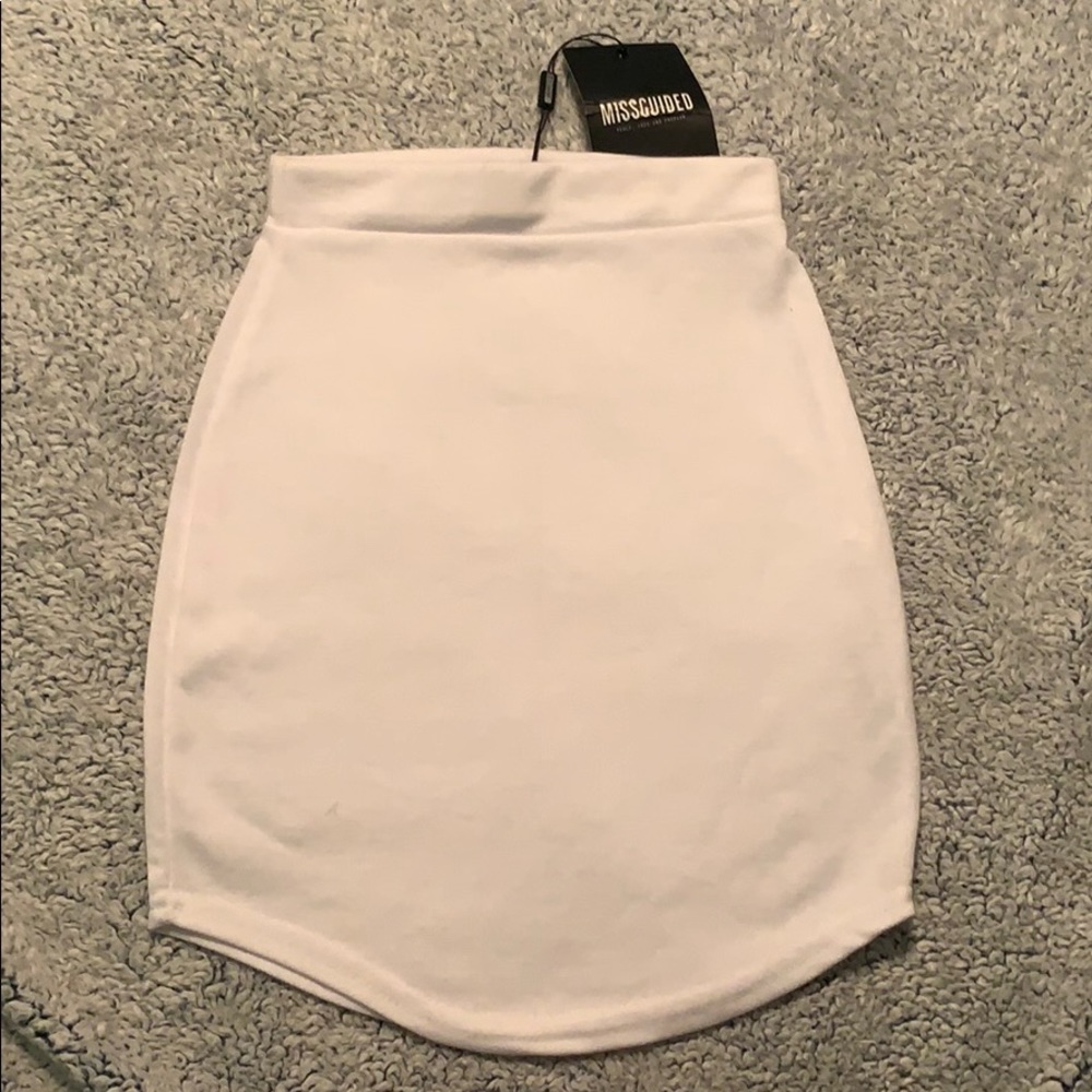 White Mini Skirt